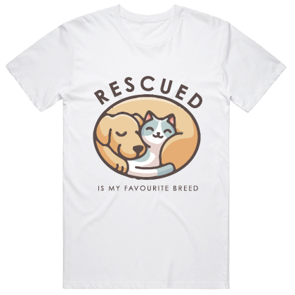 Rescued is my Favourite Breed T-Shirt