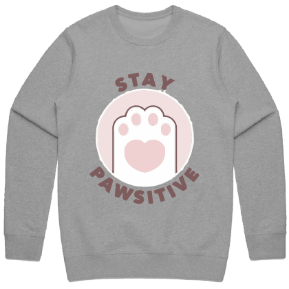 Stay Pawsitive Sweatshirt
