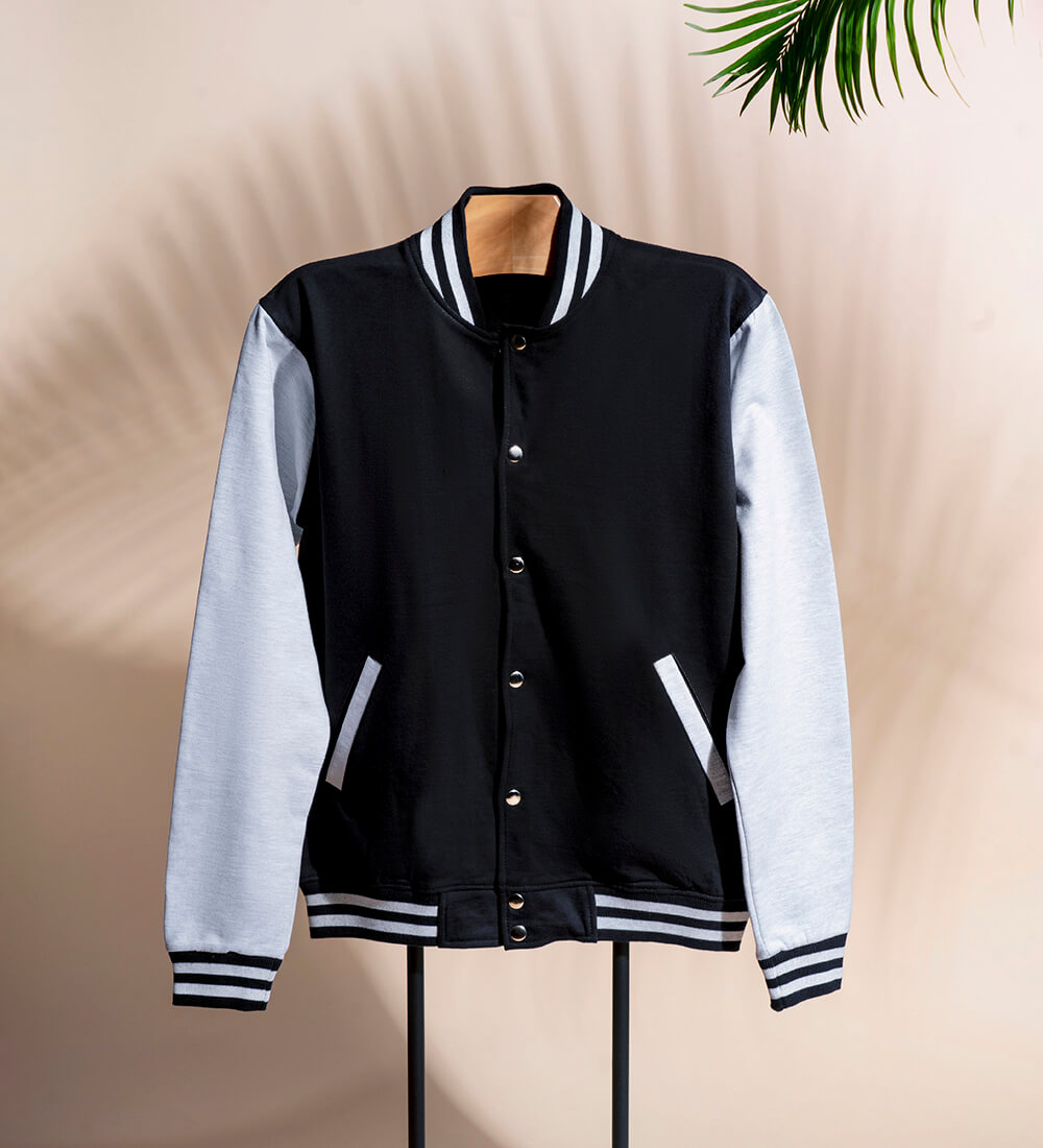 Pure Cotton Varsity Jacket