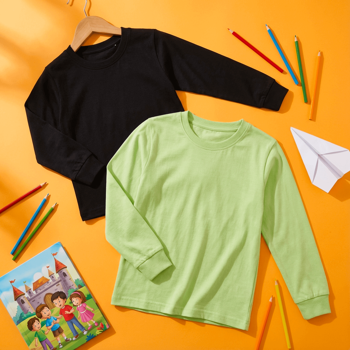 Kids Full Sleeve T-Shirt