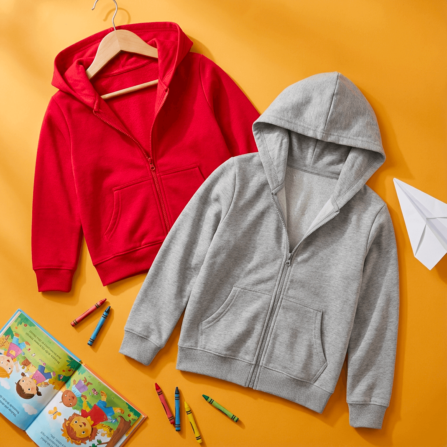 Kids Zipper Hoodie