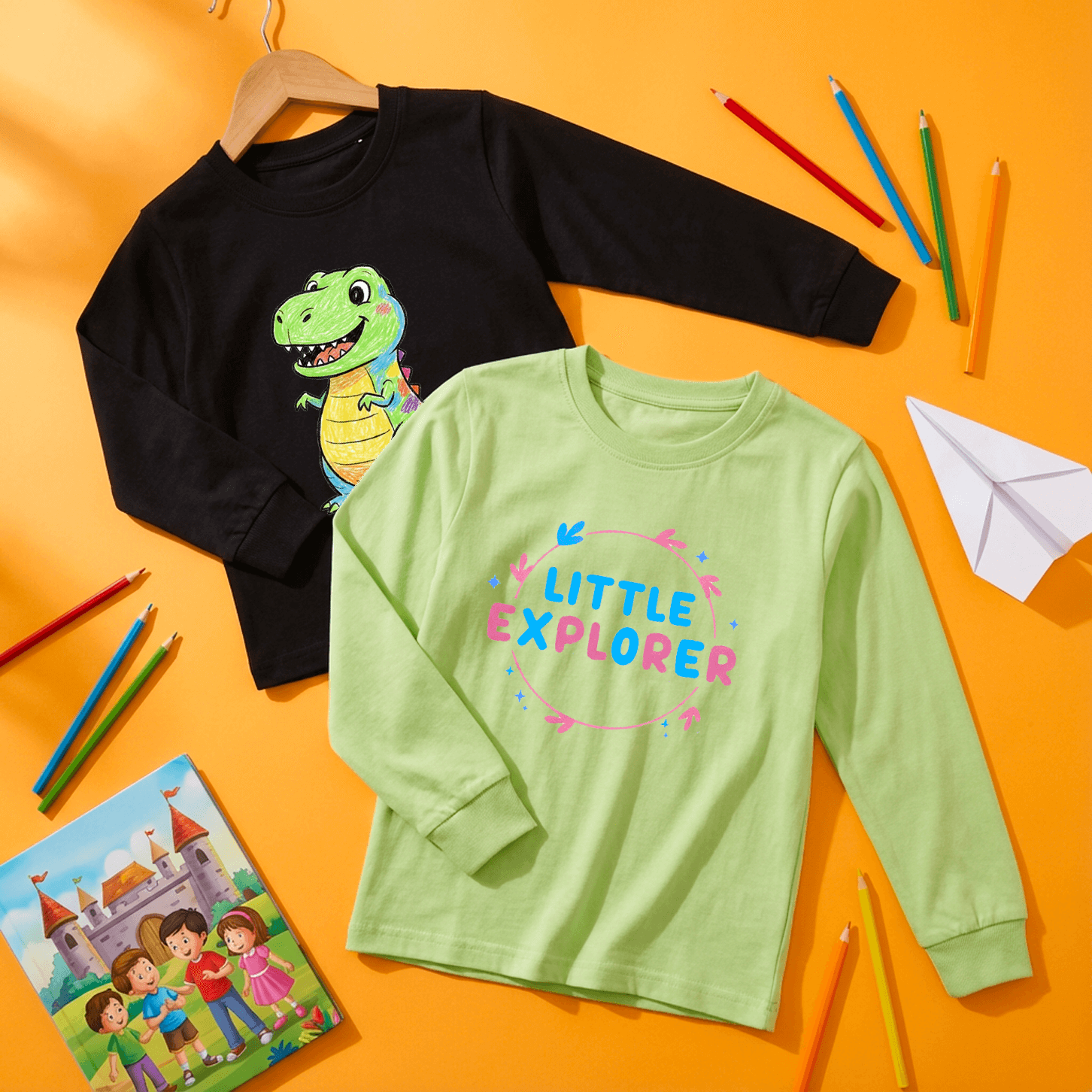 Kids Full Sleeve T-Shirt