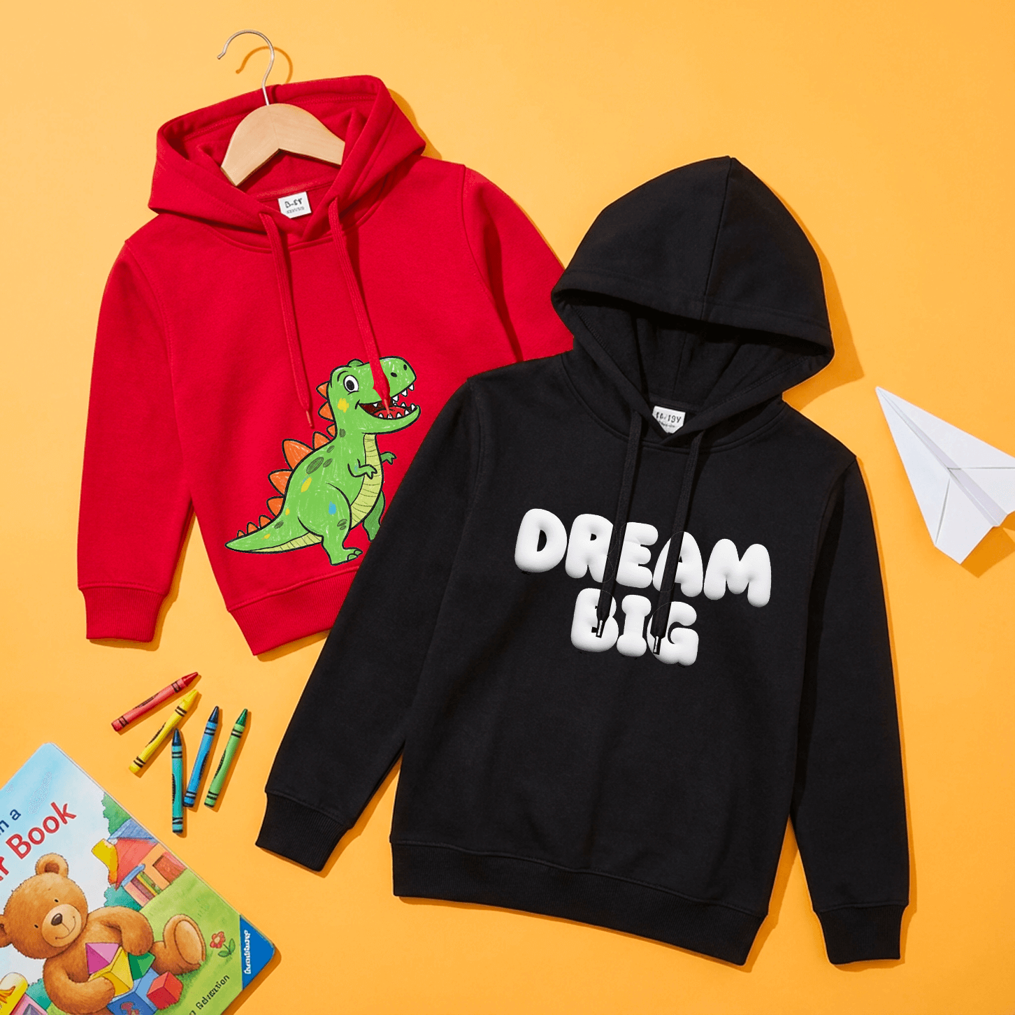 Pure Cotton Kid's Hoodies
