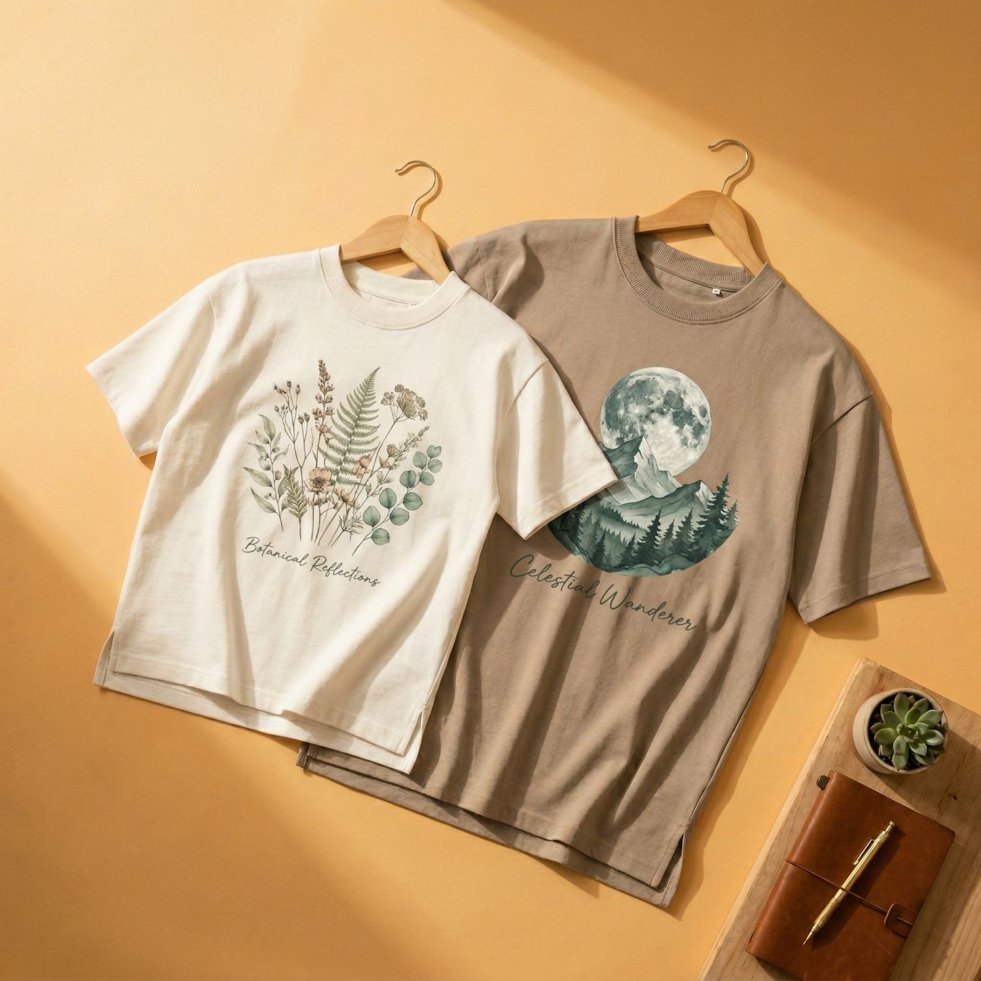 Pure Cotton Oversized Roundneck T-shirt (220 GSM)