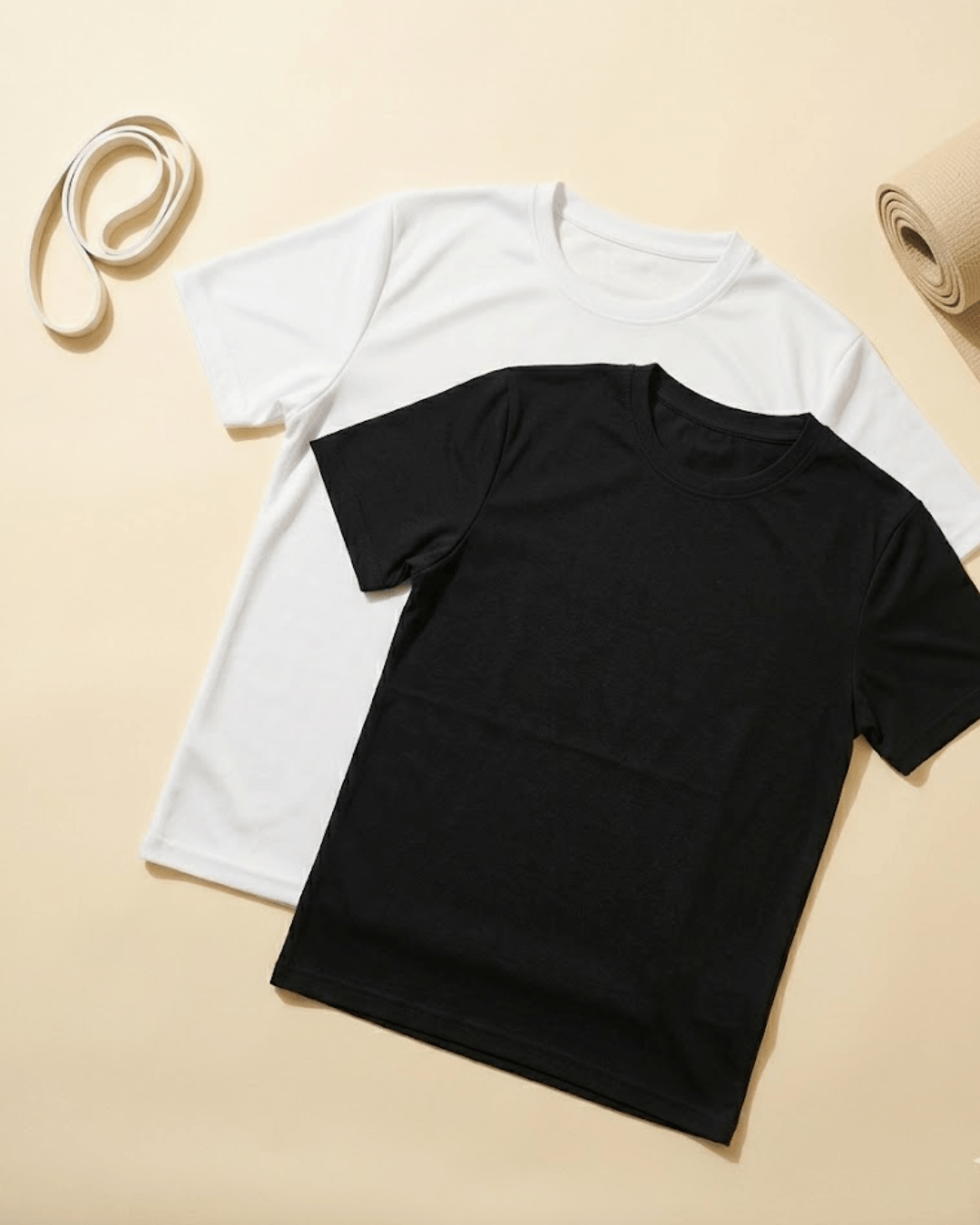 Premium Lycra Cotton Round Neck T-Shirt