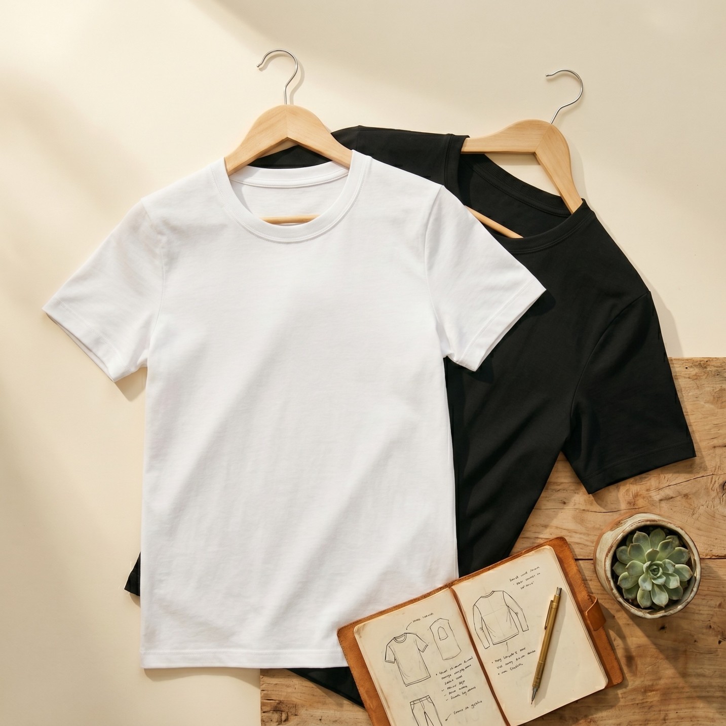 Premium Lycra Cotton Round Neck T-Shirt