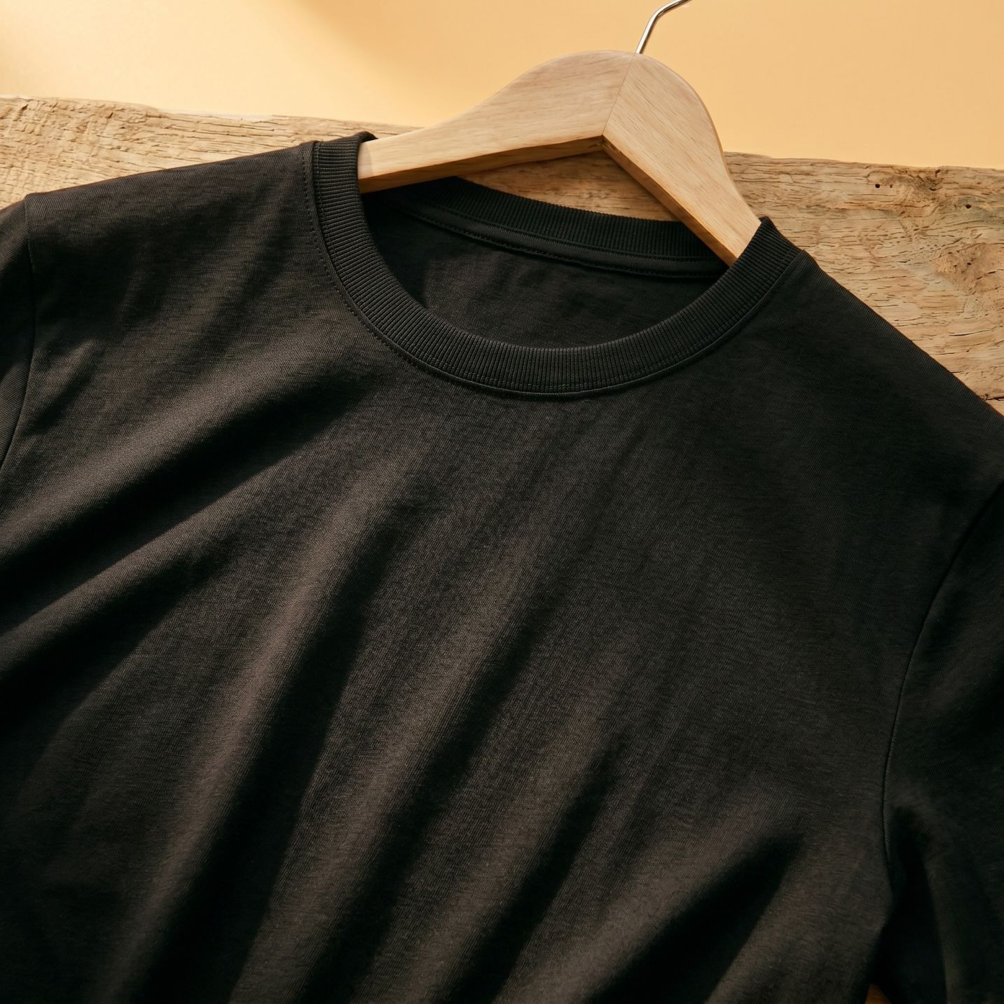 Premium Lycra Cotton Round Neck T-Shirt