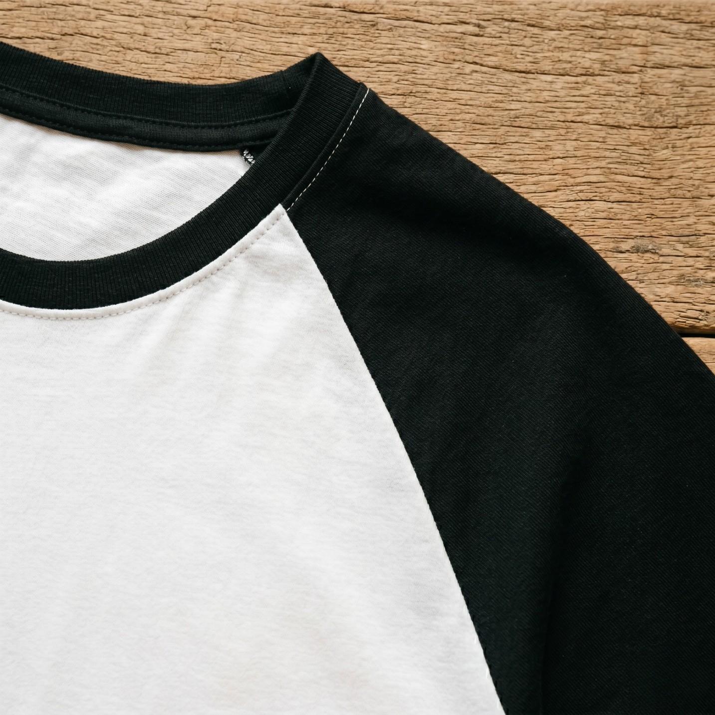 Pure Cotton Raglan T-Shirt