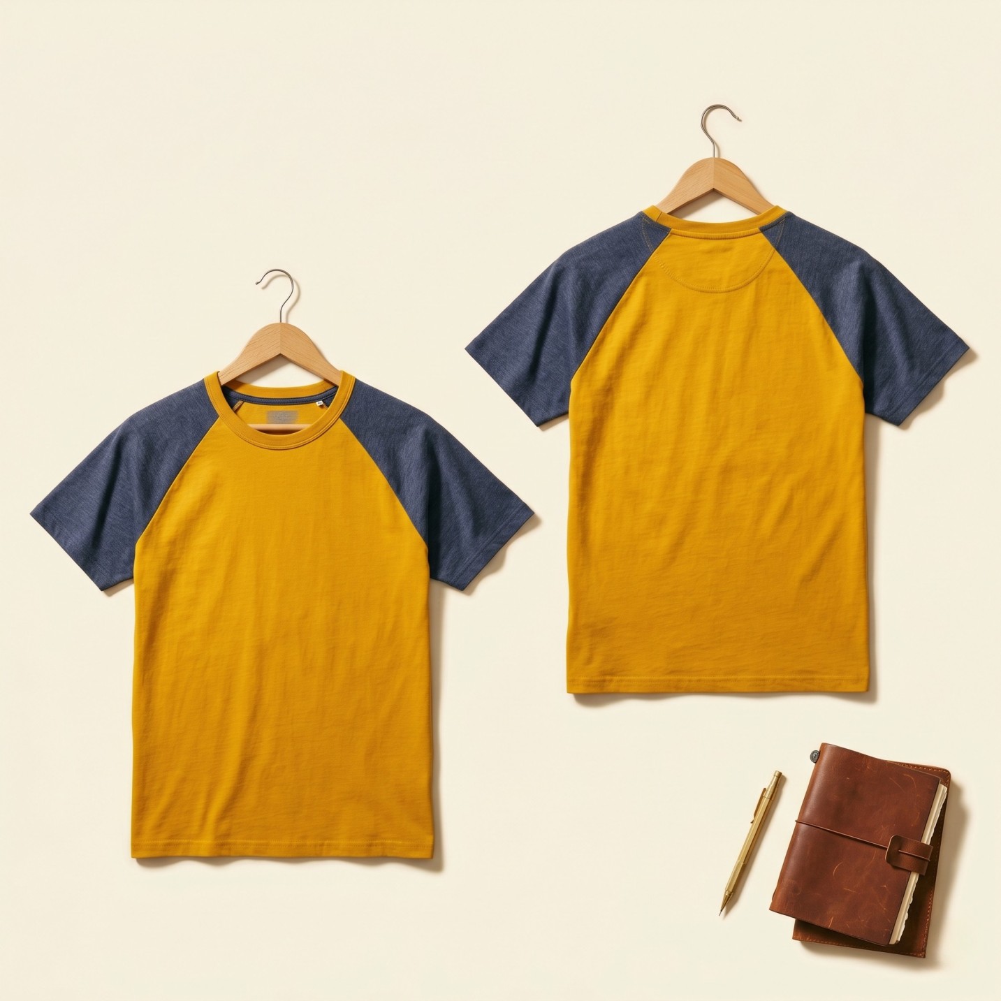 Pure Cotton Raglan T-Shirt