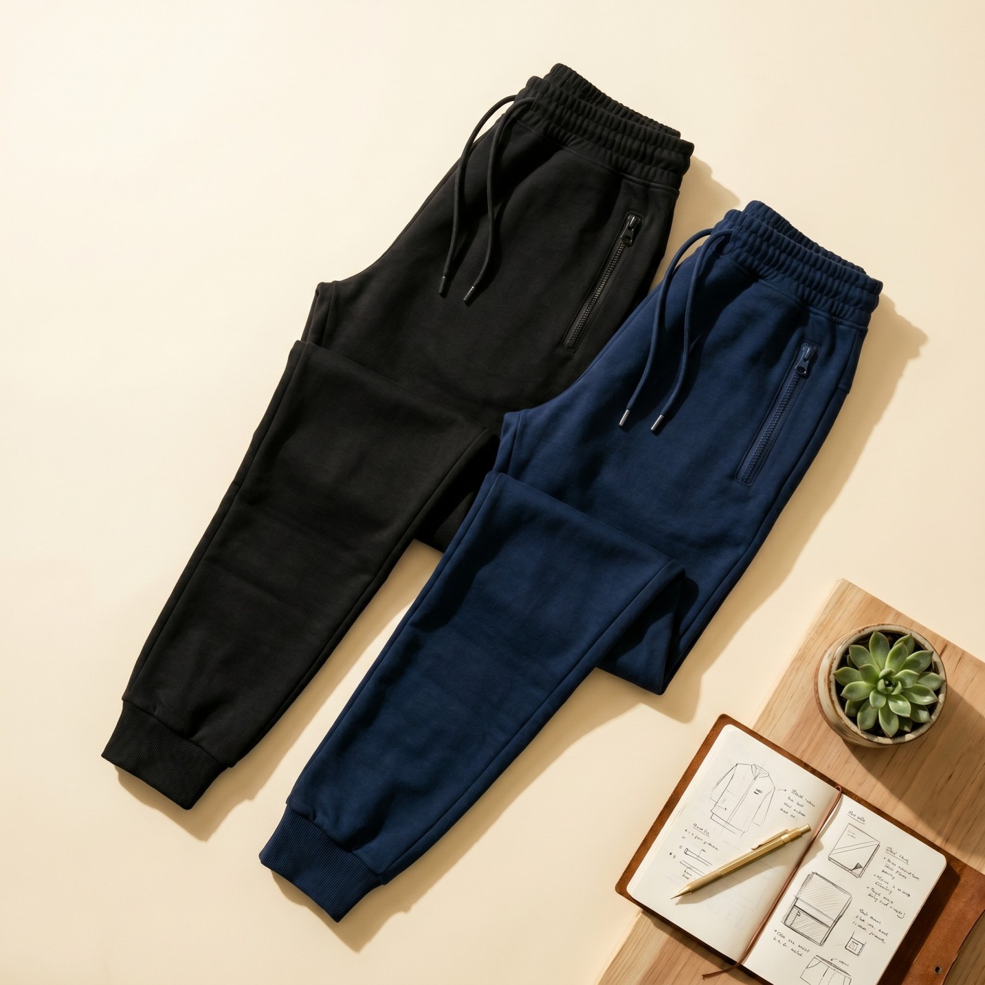 Pure Cotton Joggers