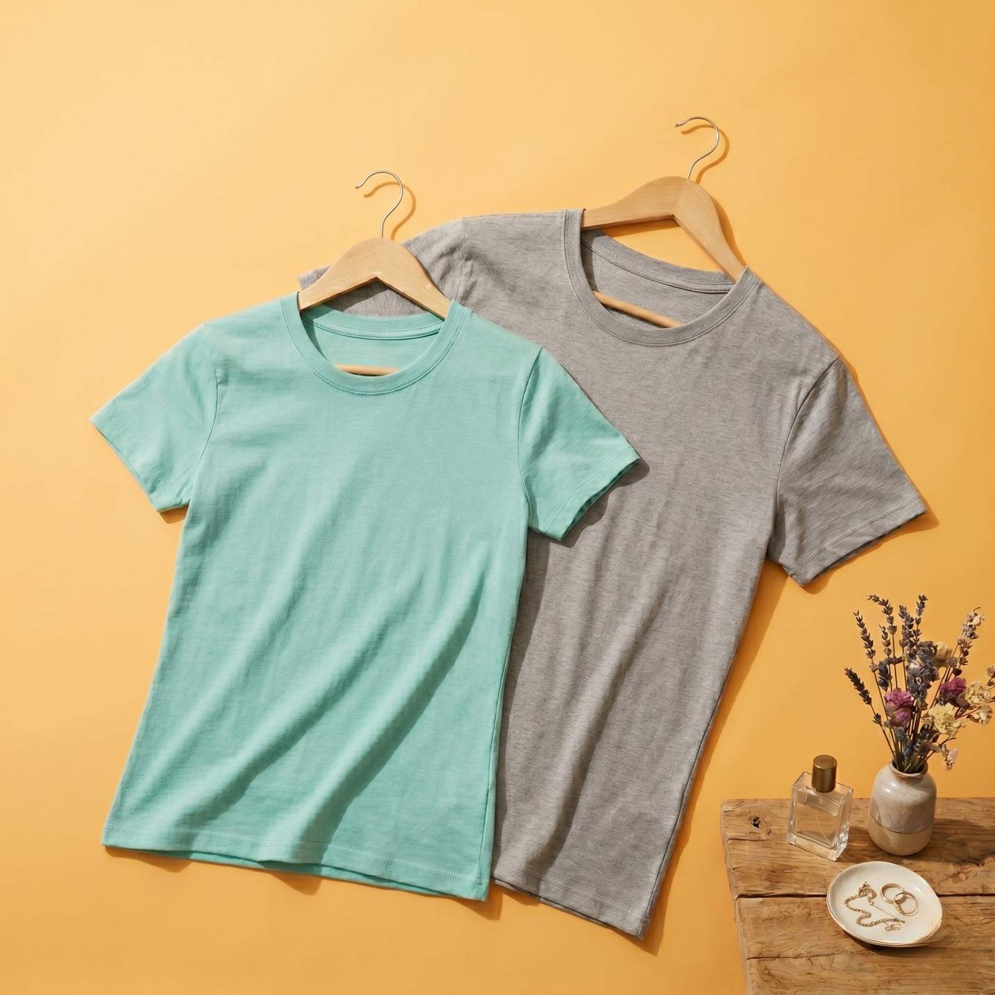 Women's Pure Cotton Round Neck T-shirt
