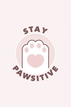 Stay Pawsitive T-Shirt