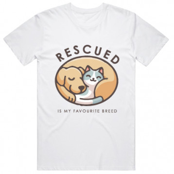 Rescued is my Favourite Breed T-Shirt