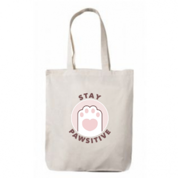 Stay Pawsitive Tote