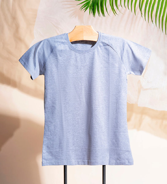 Women's Pure Cotton Round Neck T-shirt