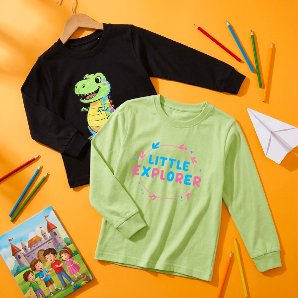 Kids Full Sleeve T-Shirt