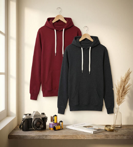 Sustainable Dual Tone Hoodie