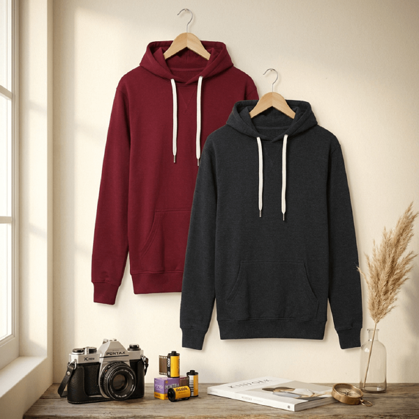 Sustainable Dual Tone Hoodie