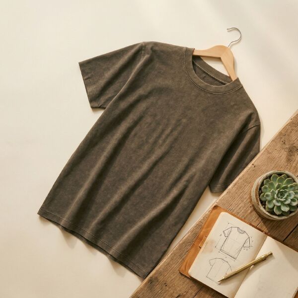 Acid Wash Oversize T-Shirt