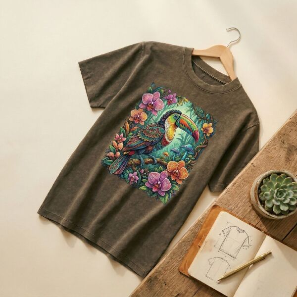 Acid Wash Oversize T-Shirt