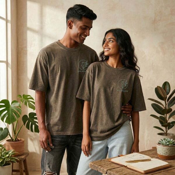 Acid Wash Oversize T-Shirt