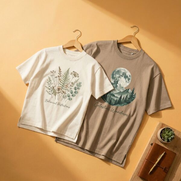 Pure Cotton Oversized Roundneck T-shirt (220 GSM)