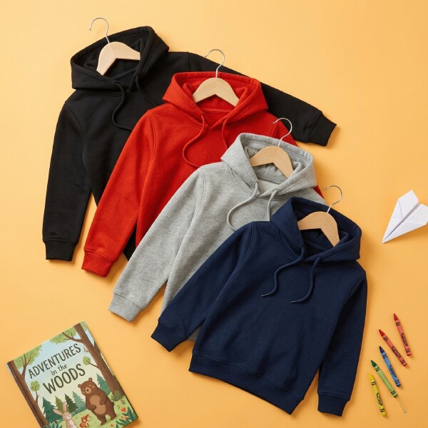 Pure Cotton Kid's Hoodies
