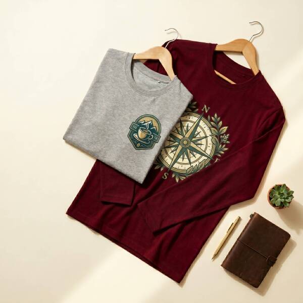 Pure Cotton Long Sleeve T-Shirt