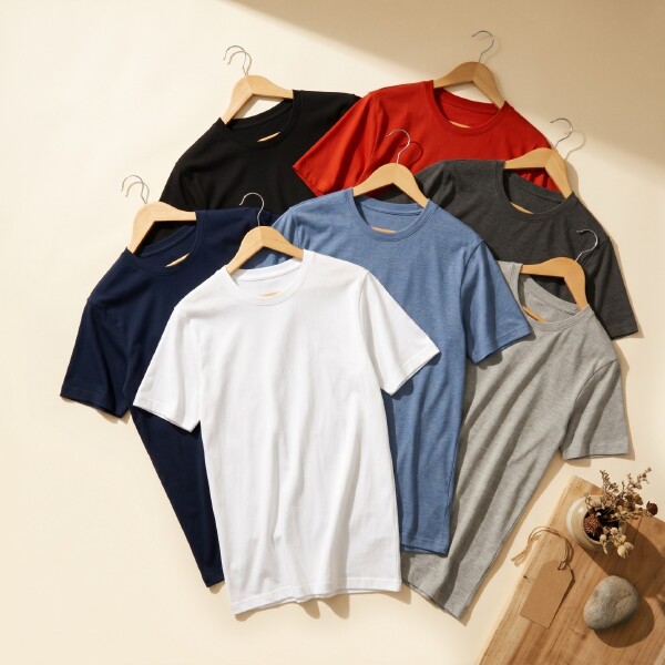 Sustainable Round Neck T-shirts