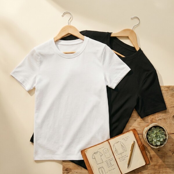 Premium Lycra Cotton Round Neck T-Shirt