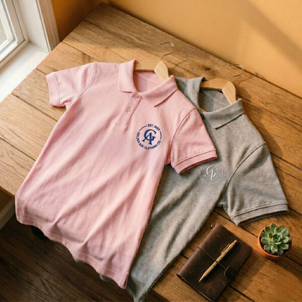 Pure Cotton Collared T-Shirt