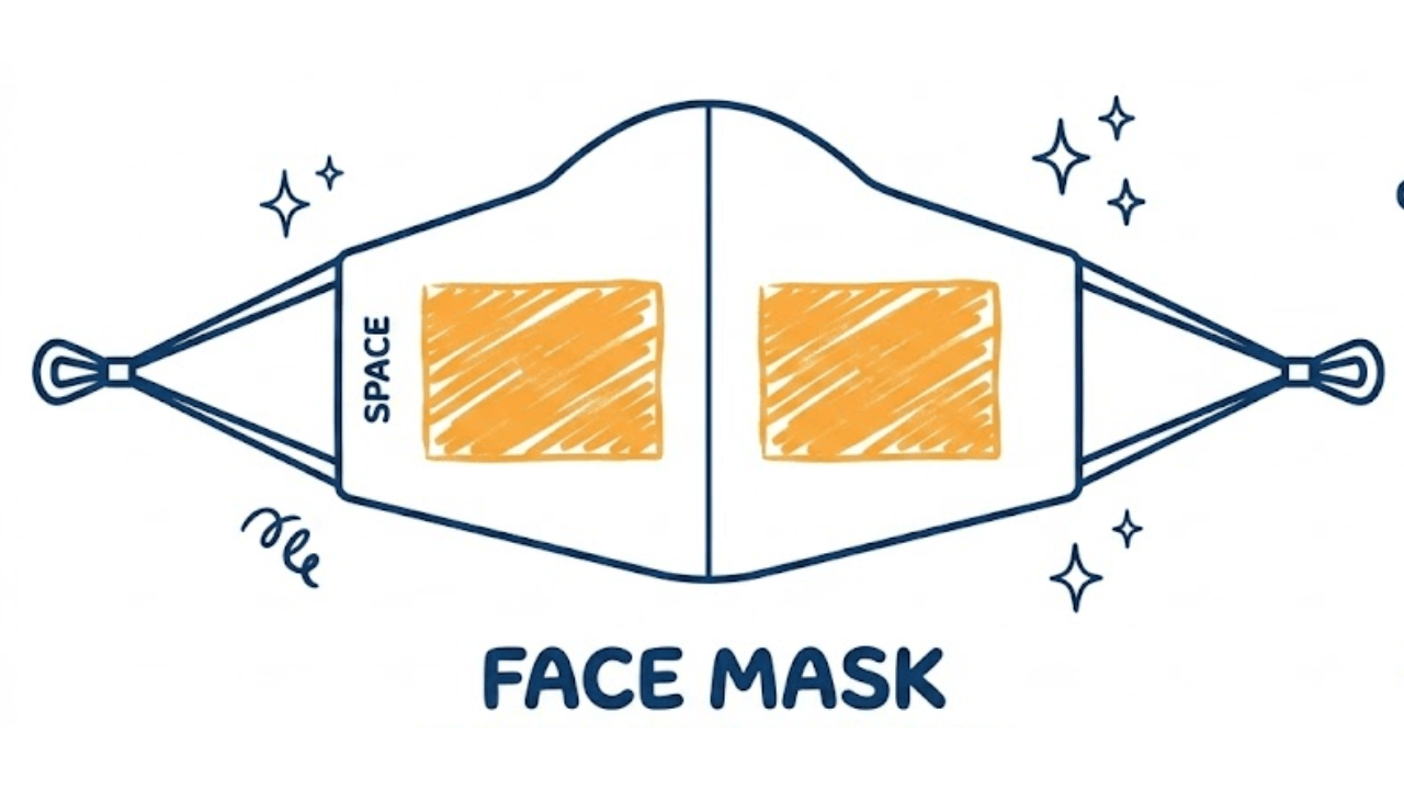 Print placement areas for Masks by Space