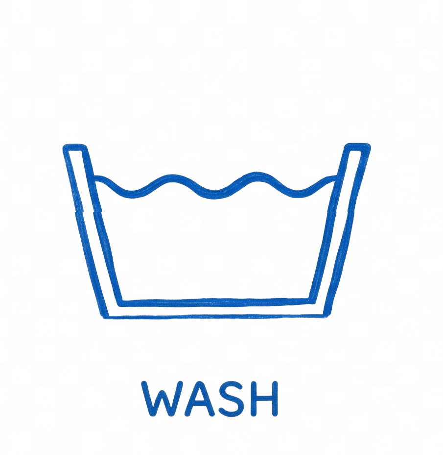 Wash cold