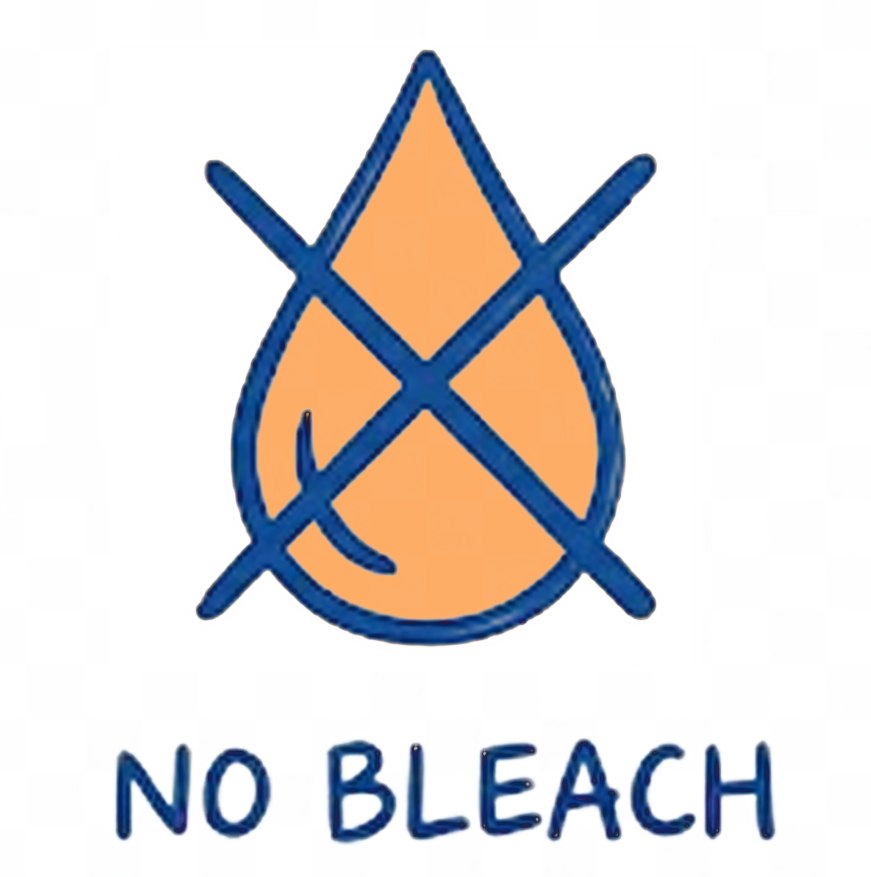 No bleach